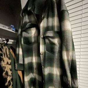 Plaid shacket